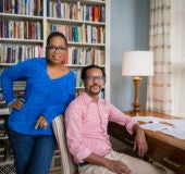 Oprah and Colson Whitehead, author of The Underground Railroad