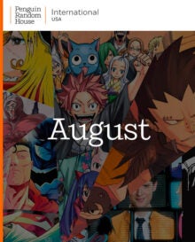August PRHPS Graphic Novel & Manga Catalog cover
