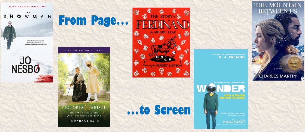 See Our Books Adapted for the Big Screen This Autumn: Watch Their Previews