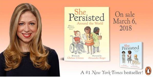 Chelsea Clinton announces International companion to She Persisted children’s book