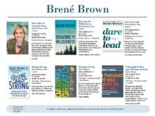 Brené Brown Sell Sheet cover