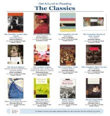 PRH Getting Around to the Classics Sell Sheet cover