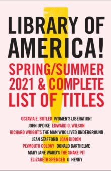 Library of America Spring & Summer 2021 Catalog cover
