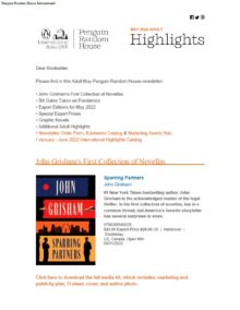 May 2022 Adult Highlights Newsletter cover