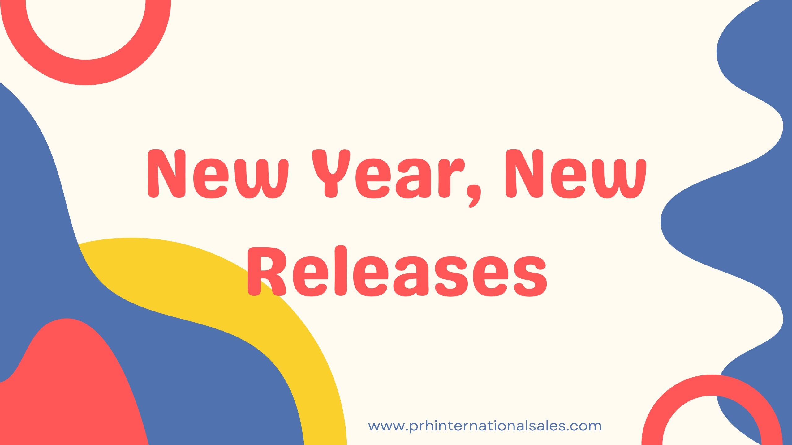 Ring in the New Year by Taking a Look at Our Newest Releases!