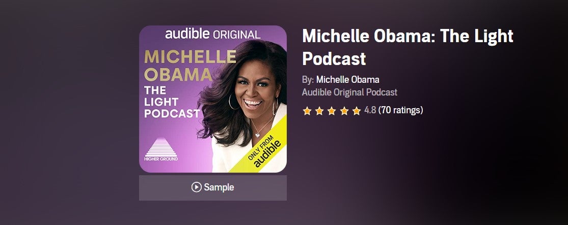 Michelle Obama: The Light Podcast Coming to a Platform Near You!