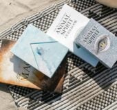 A photo of book covers